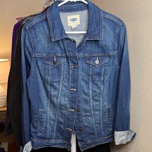 Old Navy Dark Blue Jean Jacket
